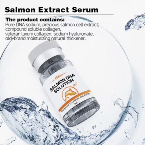 NWT, Alidina Salmon Water Oxygen Stem Cell Serum, - Picture 4 of 5